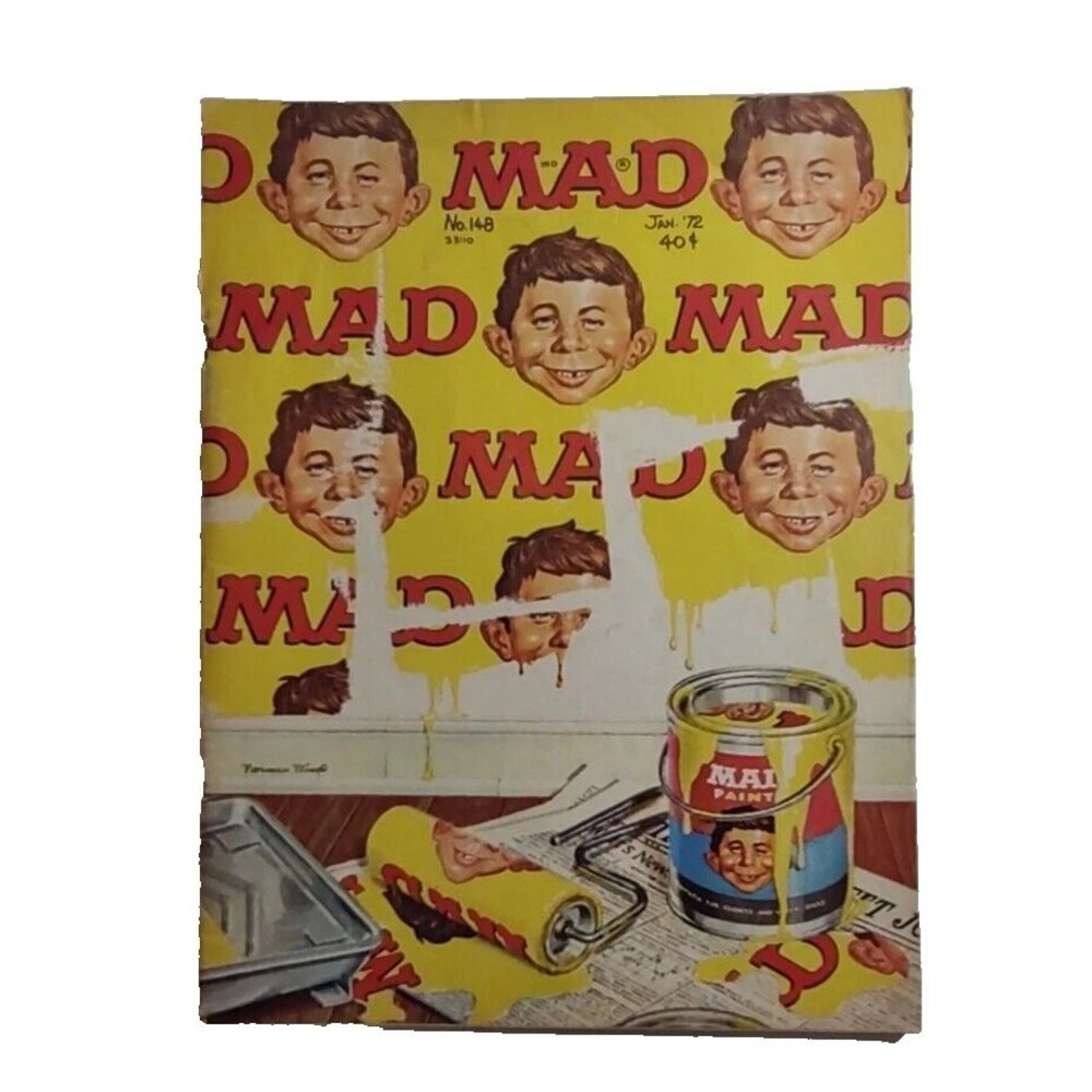 MAD Magazine Jan 1972 # 148 TV Parody Satire Peanuts Thanksgiving Day Parade